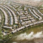dubai properties la violeta 2 aerial view